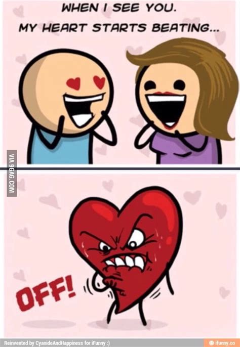 Heart Beatingoff 9gag