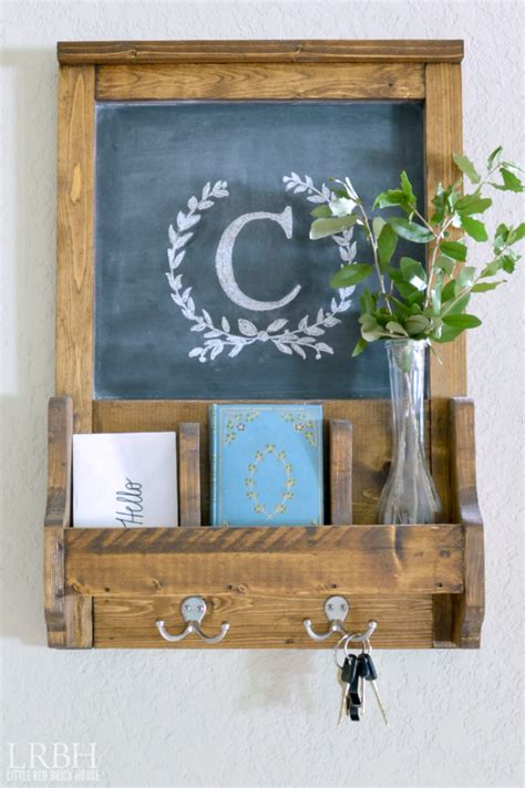 Maybe you would like to learn more about one of these? DIY Wall Organizer | Diy command center, Chalkboard ...