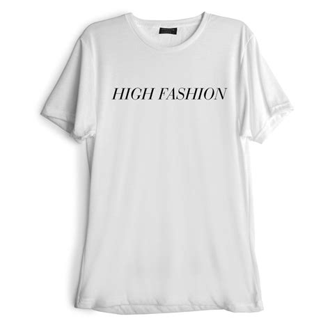 High Fashion Unisex Tee Private Party