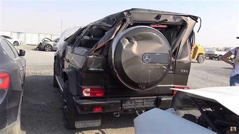Giant Scrapyard In Dubai Is Chock Full Of High End Cars