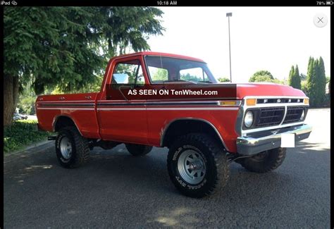 1977 F150 4x4 Short Bed