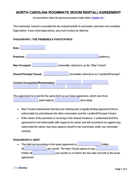39 Simple Room Rental Agreement Templates Templatearchive Printable