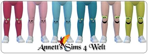 Annetts Sims 4 Welt Toddlers Tights Cute