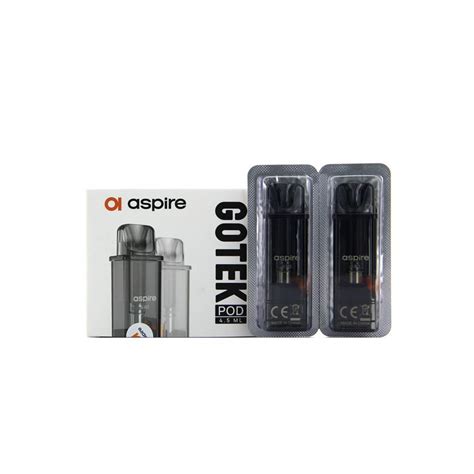 pack de 2 pods 4 5ml 0 8ohm gotek x aspire adns