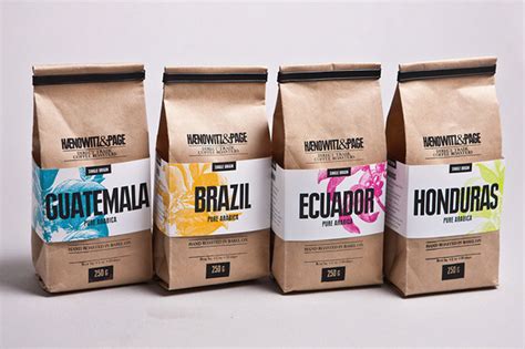 Coffee Packaging Design On Behance