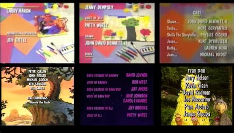 Barney Sesame Street And Winnie The Pooh Remix Credits Video Dailymotion