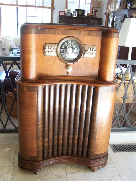 Console Radio Zenith 1940 Antique Radio Vintage Radio Cabinet