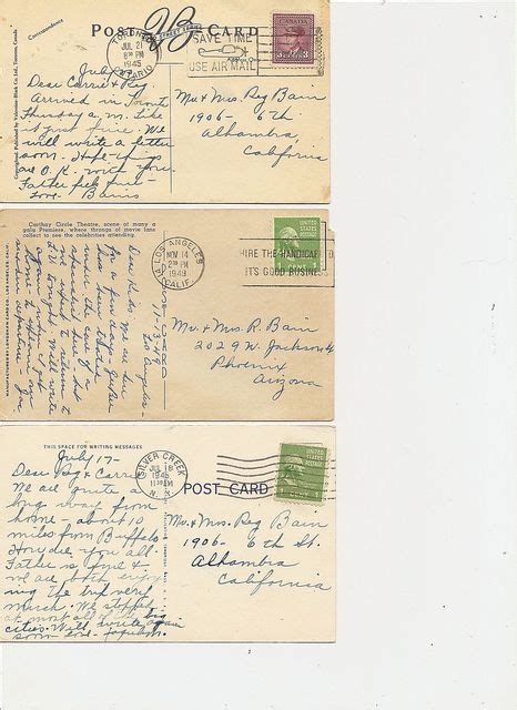 Postcard Backs 2 Postcard Vintage Printables Vintage Collage