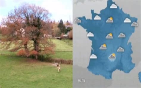 French Weather Presenter Honours Bet And Hosts Tv Show Naked Descrier News