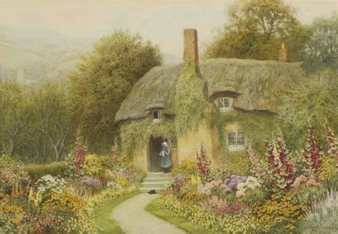Arthur Claude Strachan English 1865 1929 ~ English Cottages