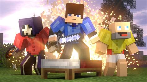 Bed Wars Full Animation Minecraft Animation Hypixel Youtube