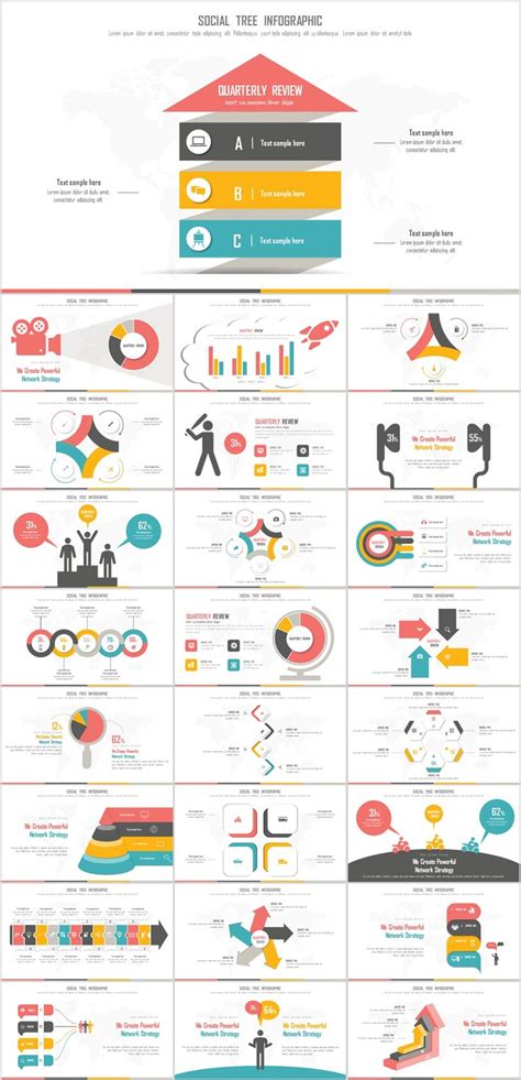25 Best Infographic Presentation Powerpoint Templates On Behance