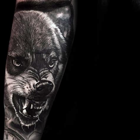 50 Realistic Wolf Tattoo Designs For Men Canine Ink Ideas