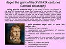 Classical German Philosophy - online presentation