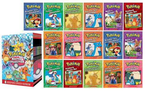 Product Pokémon Classic Collection 8 Book Boxed Set Pack School