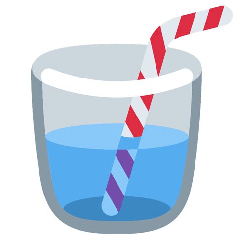 Cup With Straw Emoji Clipart Free Download Transparent Png Creazilla