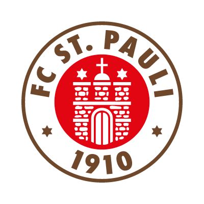 Pauli district of hamburg, that competes in the 2. FC St. Pauli vector logo (.AI) - LogoEPS.com