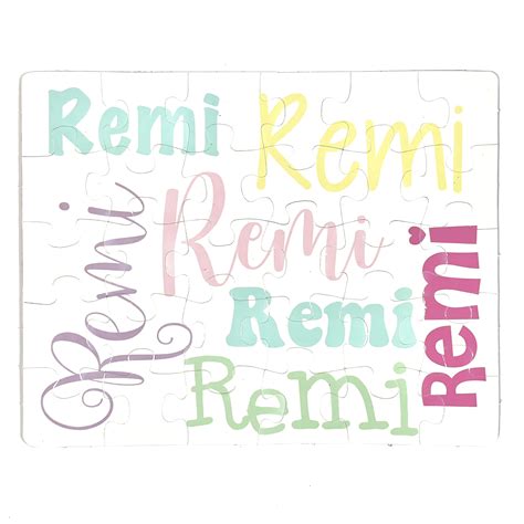 Kids Personalized Puzzle Girl Name Puzzle Cherry Hill Designs