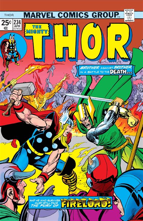 Thor Vol 1 234 Marvel Database Fandom