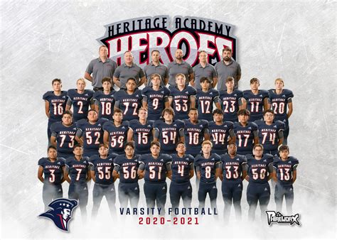 Varsity Football Roster Heritage Academy Laveen