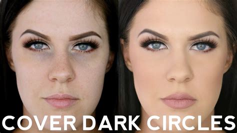 How To Cover Dark Under Eye Circles Youtube