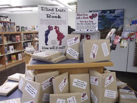 Library Displays Blind Date With A Book