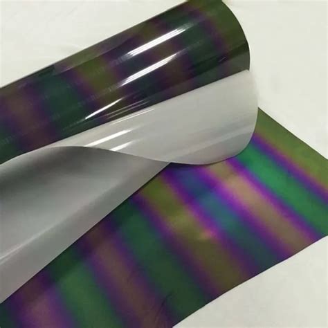 Wholesale Rainbow Iridescent Reflective Heat Transfer Vinyl For