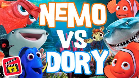 Buscando A Nemo Vs Buscando A Dory Toma 3 Youtube