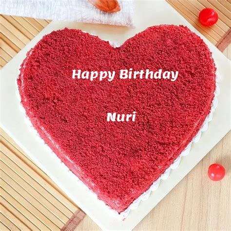 Benevolent Red Velvet Birthday Cake For Nuri
