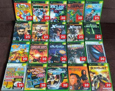 Lote Juegos Xbox Clasico Originales | Mercado Libre