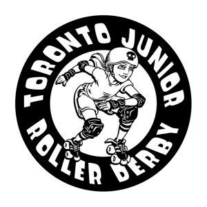 SKATE~Toronto Junior Roller Derby Logo | Roller derby, Roller, Roller girl