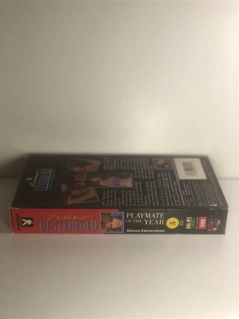 Playboy Donna Edmondson Playmate Of The Year VHS Video Etsy 13275 Hot