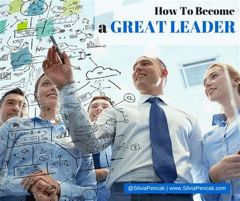 How To Become A Great Leader Leadership Training