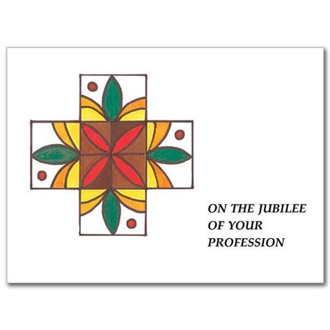 Card Religious Profession Anniversary Jubilee Gatto Christian Shop