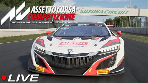 Assetto Corsa Competizione Nsx Gt Cup At Suzuka Youtube