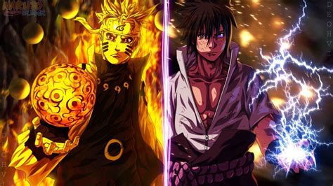 Naruto And Sasuke Sage Of Six Paths Wallpaper Hd