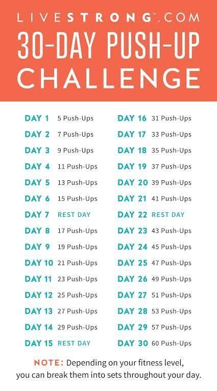 See more ideas about push up challenge, challenges, push up. Beef up your chest, abs and arms with our 30-Day Push-Up ...