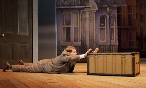 One Man Two Guvnors Review Or The National Lets Its Hair Down