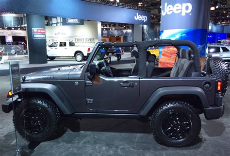 2014 Jeep Wrangler Willys Edition At The 2014 New York Auto Show