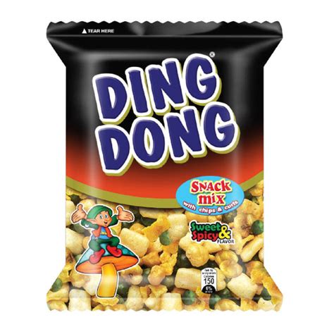 Ding Dong Snack Mix Sweet And Spicy Flavor 95g