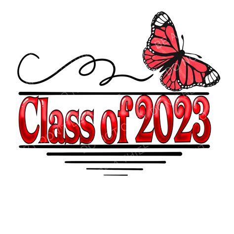 1634 1634 Class Of 2023 Red
