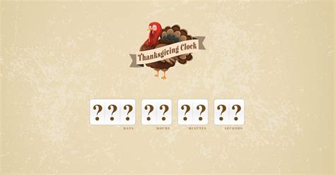 when is thanksgiving day 2022 countdown timer online