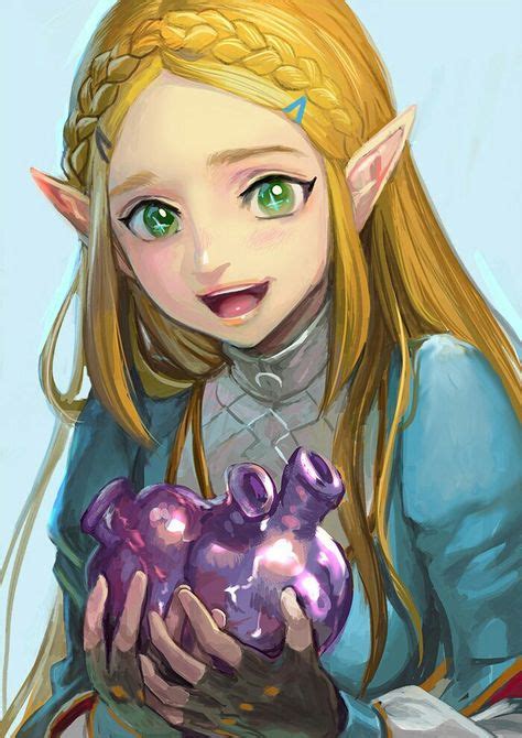 Why Is Zelda So Happy To Be Holding Bokoblin Guts Loz Legend Of Zelda Breath Legend Of