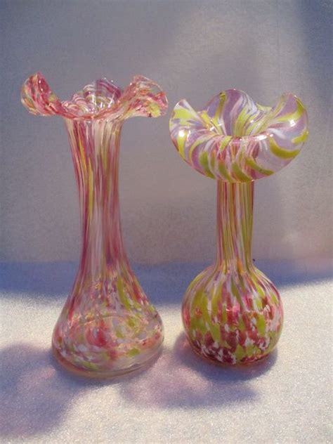 Legras Clichy Lot 2 Art Nouveau Glass Vases Circa 1900 Catawiki