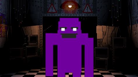 Purple Guy At Five Nights Freddy Costume