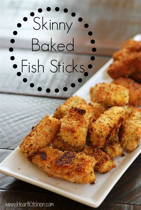 Skinny Baked Fish Sticks Or Crispy Homemade Fish Sticks Recipe