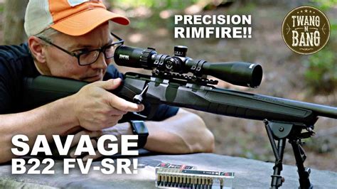 Savage B22 Fv Sr Precision Rimfire Youtube