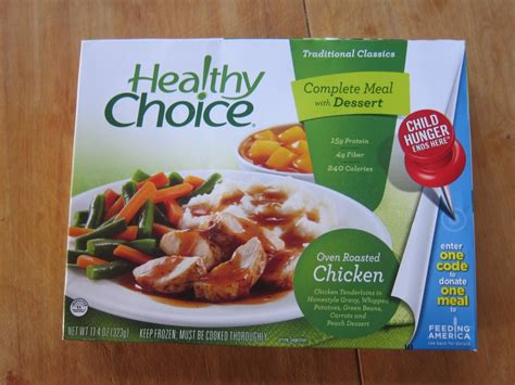 Frozen Friday Healthy Choice Oven Roasted Chicken Brand Eating
