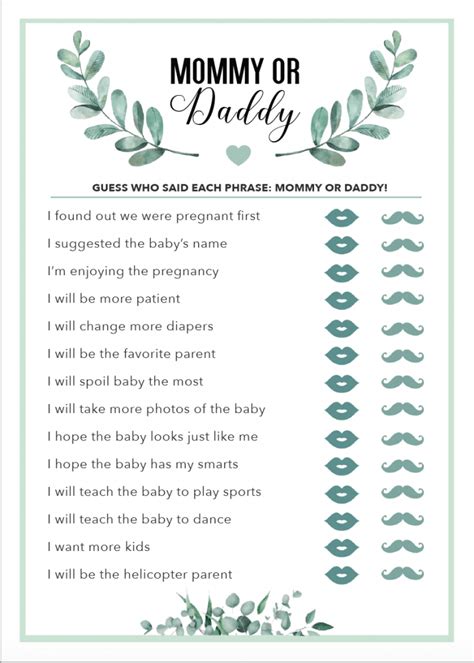 Baby Shower Games Printable Worksheets Free Baby Shower Games