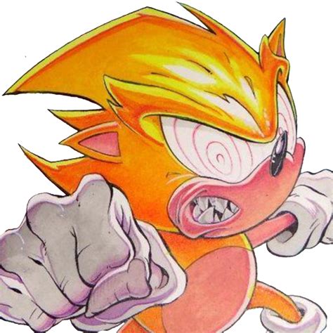 Fleetway Sonic By Kiss And Kancer On Deviantart